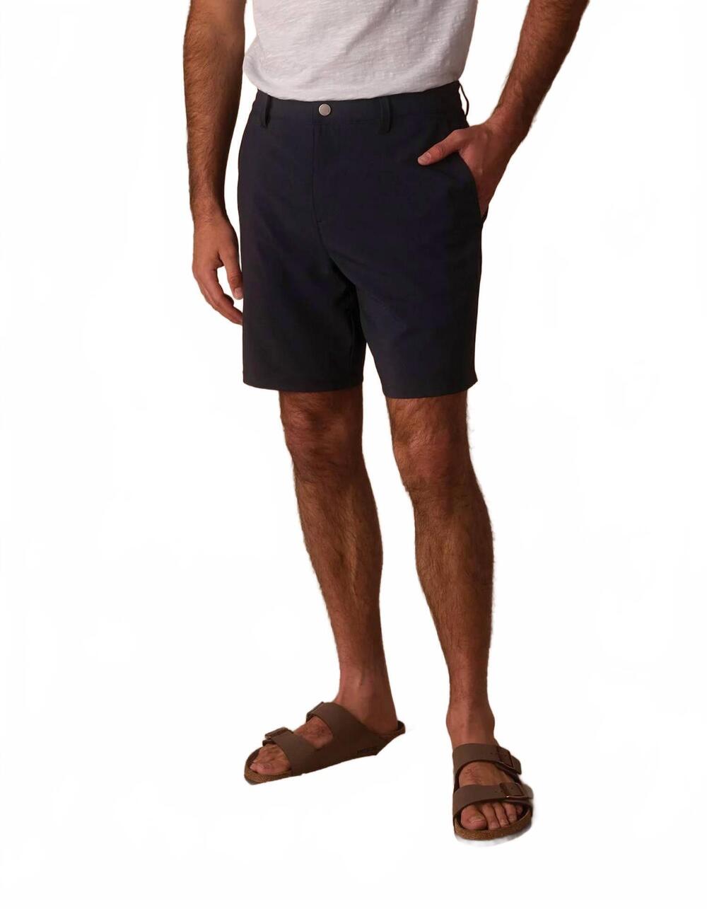 NEW THE NORMAL BRAND everyday hybrid short in navy